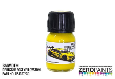 BMW DTM Deutsche Post Yellow Paint - 30ml ZP-1327